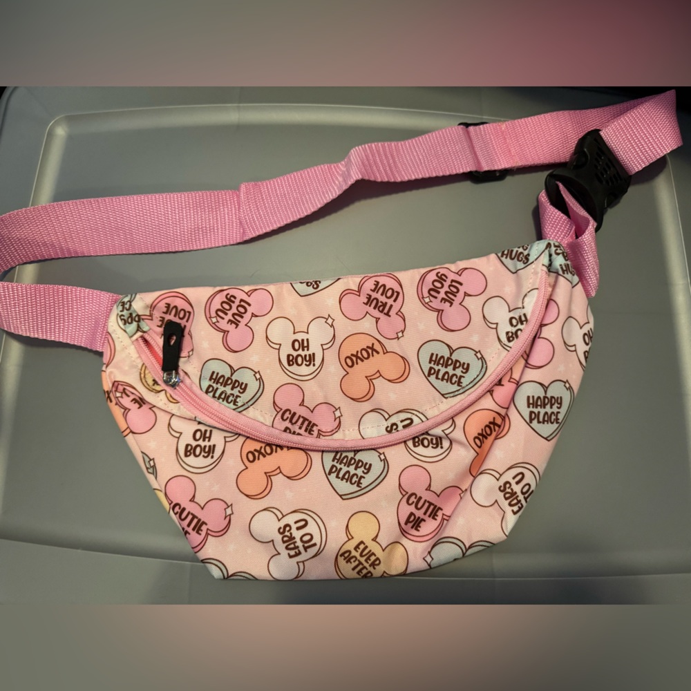 Mickey Valentine fanny pack from Cute Zo Designs